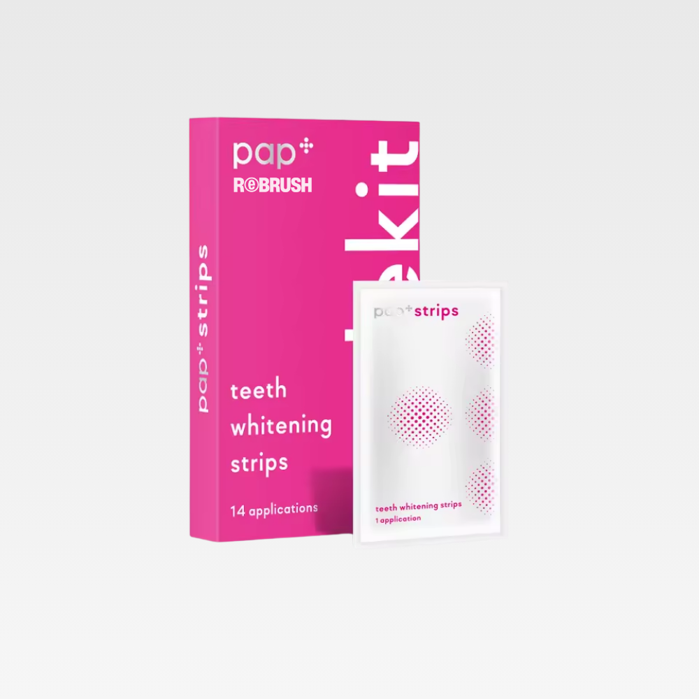 🎁 ReBrush PAP+ Whitening Strips (100% off)